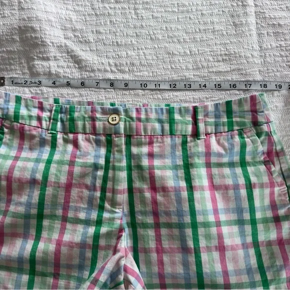 2 - crown & ivy Pink and Green Women's Shorts 14 - Picture 10 of 10
